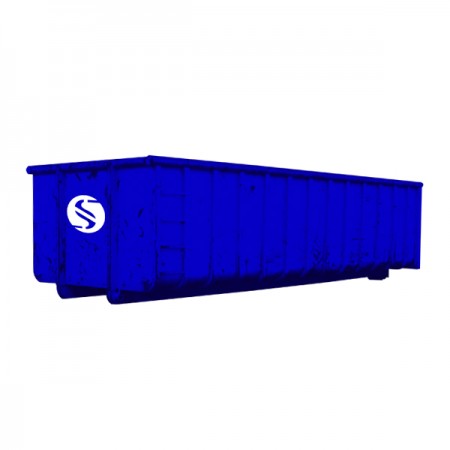 Oud ijzer container 40m³ (dagprijs)