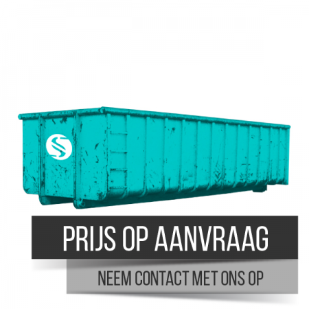 Hout container 40m³