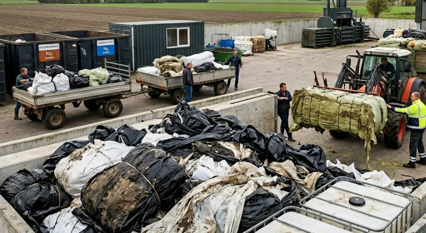 Landbouwfolie inleveren